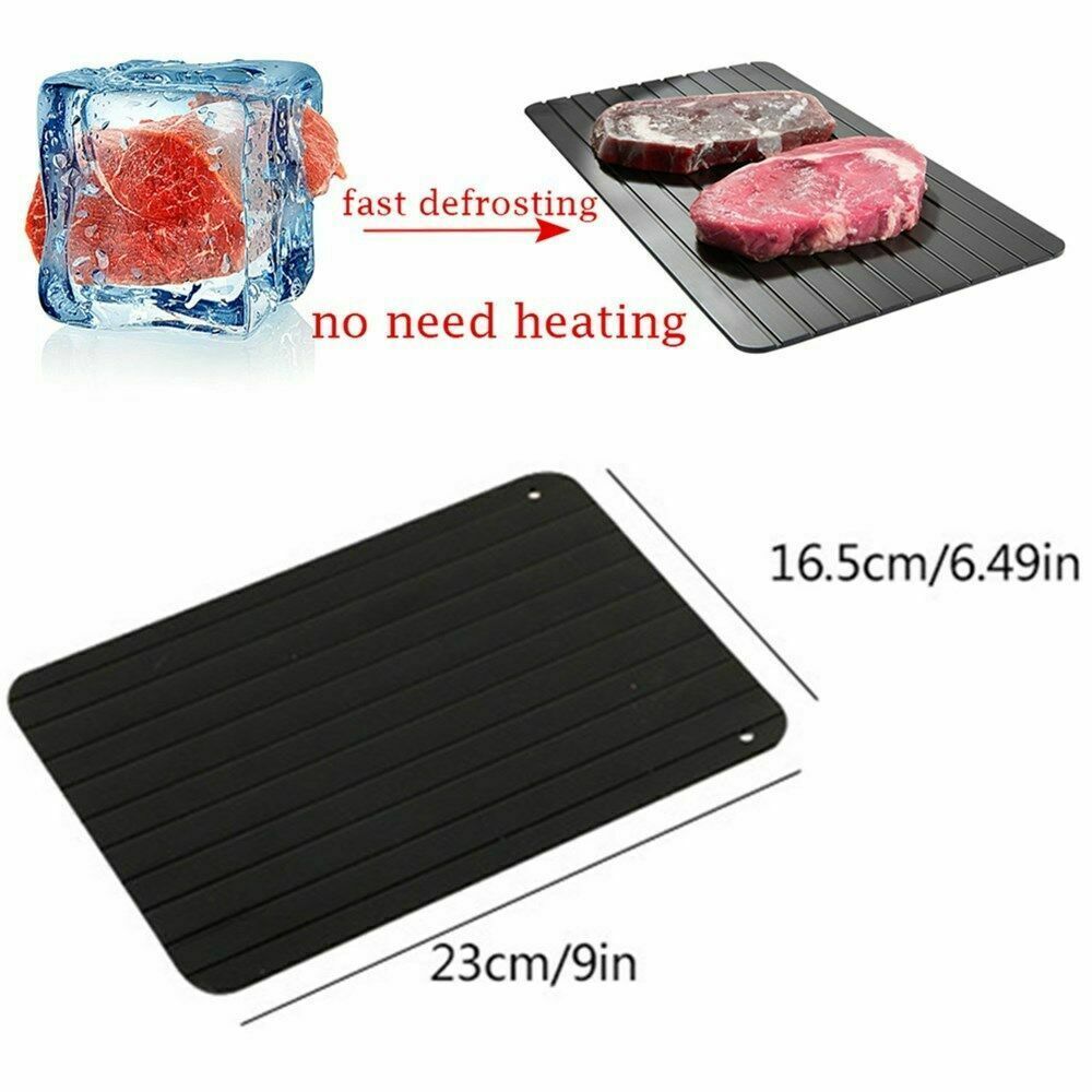 Fast Defrosting Tray – Rapid Thawing Board for Safe & Efficient Meat and Food Defrosting