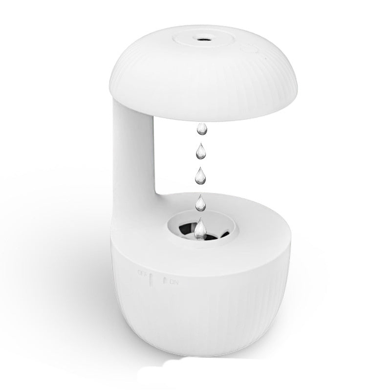 Anti-Gravity Ultrasonic Humidifier – Nano Mist Aroma Diffuser with Optical Illusion for Purified Air and Relaxation