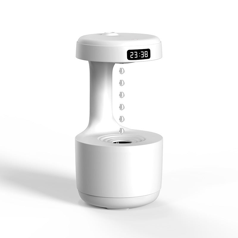 Anti-Gravity Ultrasonic Humidifier – Nano Mist Aroma Diffuser with Optical Illusion for Purified Air and Relaxation