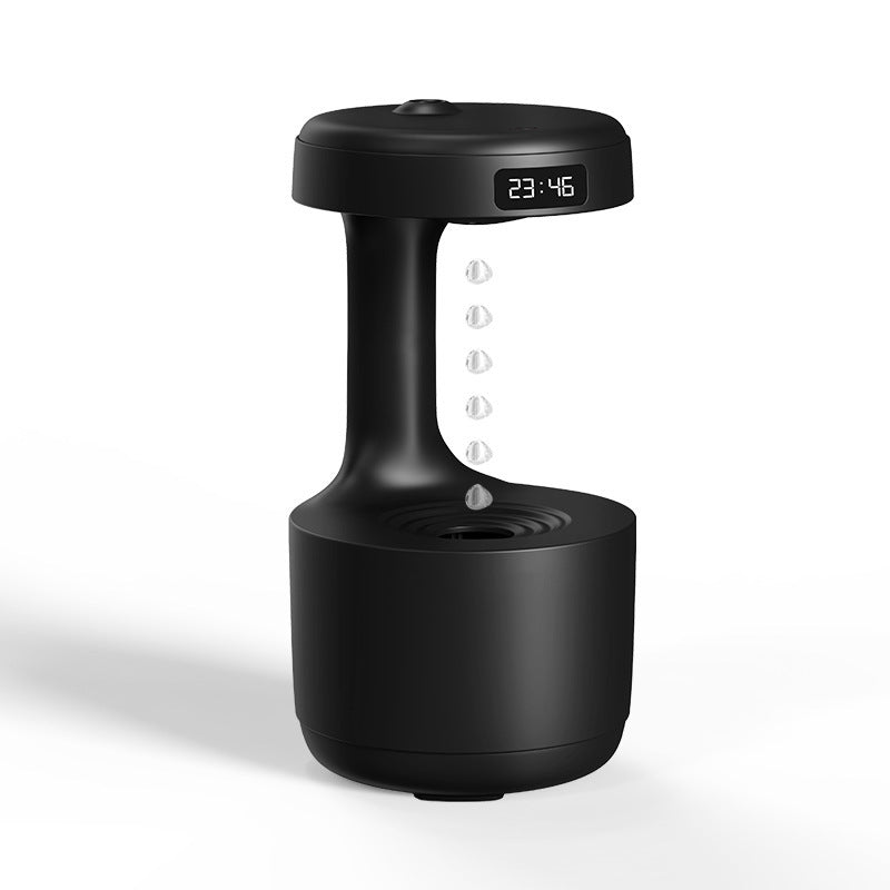 Anti-Gravity Ultrasonic Humidifier – Nano Mist Aroma Diffuser with Optical Illusion for Purified Air and Relaxation