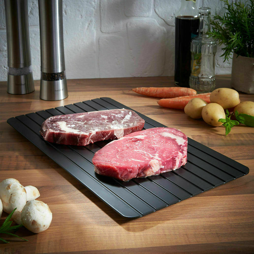 Fast Defrosting Tray – Rapid Thawing Board for Safe & Efficient Meat and Food Defrosting