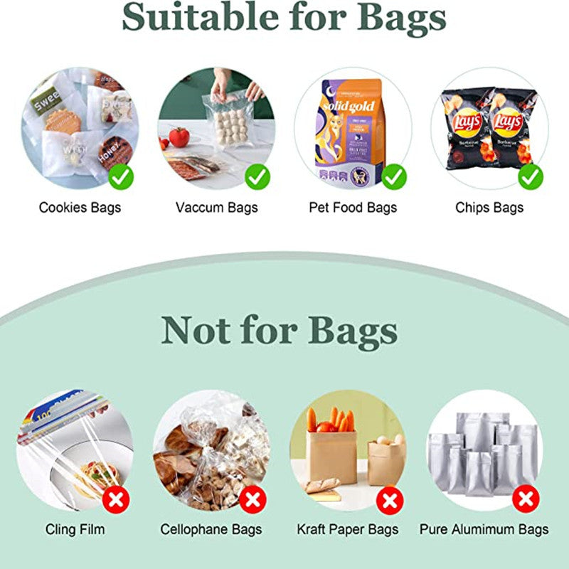 Upgraded 2-in-1 USB Rechargeable Mini Bag Sealer & Cutter – Portable Heat Sealer for Food Storage
