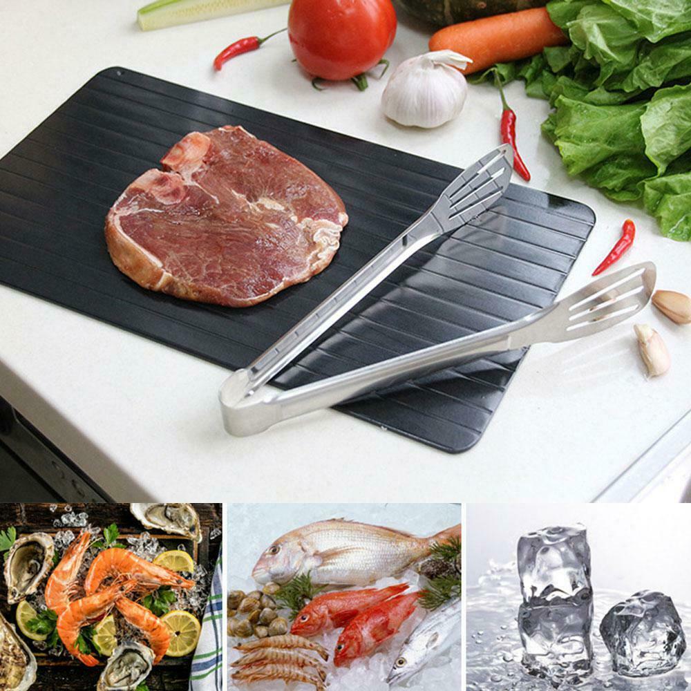 Fast Defrosting Tray – Rapid Thawing Board for Safe & Efficient Meat and Food Defrosting