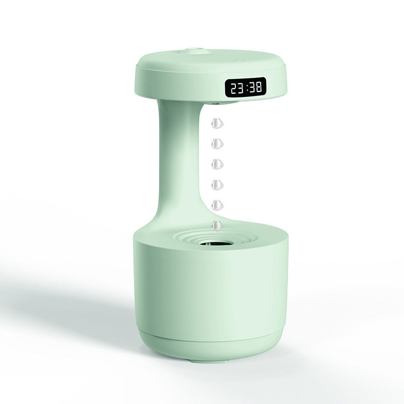 Anti-Gravity Ultrasonic Humidifier – Nano Mist Aroma Diffuser with Optical Illusion for Purified Air and Relaxation