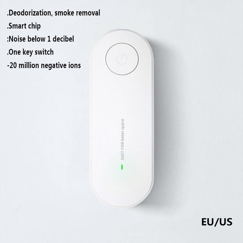 Compact Plug-In Air Purifier – Whisper-Quiet, High-Efficiency Odor & Allergen Remover