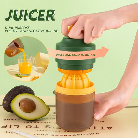Premium Manual Citrus Juicer – Easy Squeeze, Fresh Juice Extractor with Built-In Storage